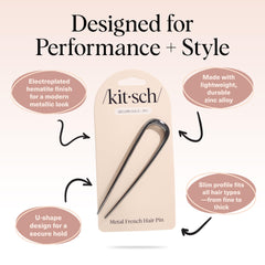 Kitsch diseño ultra slim, complemento discreto para el peinado.