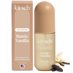 Kitsch perfume cabellos vainilla rústica; aroma suave y duradero para uso diario.