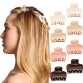 Kitsch pinzas de pelo mini en rosewood, ideal para fijar flequillos.