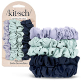 Kitsch coleteros de satén, detalle cabello satinados, evita marcas y tirones