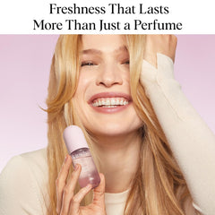 Kitsch Sheer Violet, etiqueta frontal, diseño elegante para tu rutina diaria