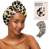 Kitsch toalla de microfibra ultra suave para secado rápido del cabello.