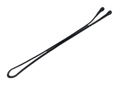 Kleravitex horquillas jumbo negras usadas para recogidos elegantes y seguros.
