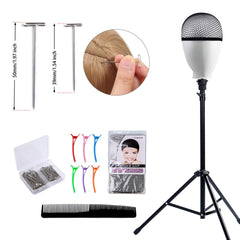 Klvied base superior de 0,8 pulgadas, estabilidad para cabezas de peluca.