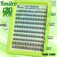 kmilro clústers 10-14 mm, fibra fina para volumen natural en segundos.