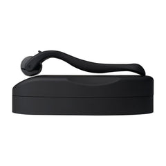 Koi Beauty premium microneedling roller with matte black grip for easy handling.