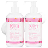 Koji White loción cuerpo claridad: mejora tono uniforme y piel radiante.