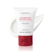 Koji White Mascara Nocturna Frasco: hidratación intensa al dormir y piel suave.
