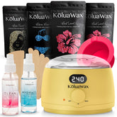KoluaWax calentador digital de cera para depilación precisa y suave en casa.