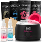 KoluaWax calentador digital, control de temperatura para depilación suave.