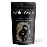 KoluaWax perlas de cera dura Coconut Colada para la cara, acabado suave.