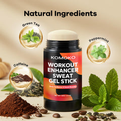 Komoko gel sudor durante cardio para estimulación de la circulación