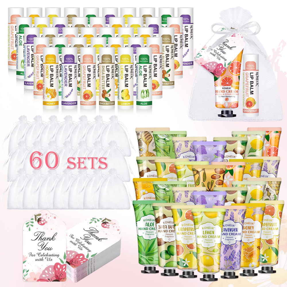 KONEUK conjunto de cremas de manos y bálsamos para regalo