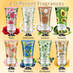 KONEUK crema de manos aroma manzanilla, sensación calmante al aplicar.