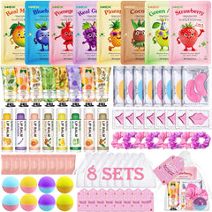 KONEUK kit spa fiesta 80pcs, ideal para cuidado de la piel en reuniones.