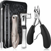 Tijeras Konovo uñas gruesas ergonómicas para mayor control y comodidad