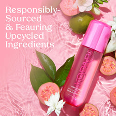 Kopari Pink Guava bruma, envase principal: fragancia limpia y vegana para llevar.