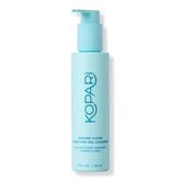 Kopari Marine Clean Purifying Gel Cleanser en botella, limpia profundamente sin resecar la piel.