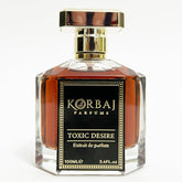 KORBAJ PARFUMS Toxic Desire, botella elegante, aroma envolvente para momentos especiales