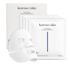 Koreana Skin GHK-Cu mascarilla hidrogel aplicada para reparación de piel