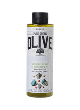 KORRES gel-de-ducha-aceite-de-oliva-espuma: espuma lujosa para hidratación suave.