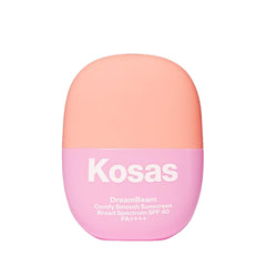 Kosas DreamBeam SPF 40 en tubo: protección mineral ligera para el rostro.