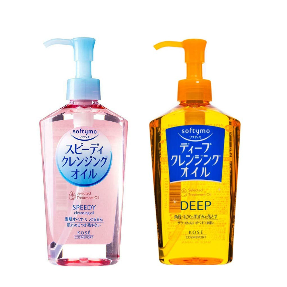 Kose Softymo Speedy, bote desmaquillante en aceite, elimina maquillaje sin dejar residuos