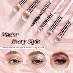 Koulate brocha de ojos para sombras y delineado, acabado definido.