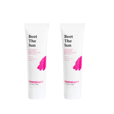 KraveBeauty Beet The Sun SPF40 Duo en caja, protección solar diaria.