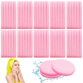 Esponjas faciales Krgiqn con compresión, paquete de 120, ideal para uso diario suave.