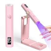 krofaue lampara UV manos mini portatil ideal para curado rapido en casa