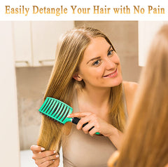 KTkudy cepillo desenredante para todo tipo de cabello brillo natural