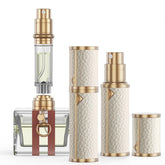 Kuangre botellita de perfume para viaje de 5 ml, compacto para bolso