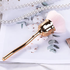 Cepillo KuAoyoja rosado suave, ideal para arte de uñas