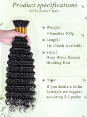 KULYMUWIG bulk para trenzas, brinda volumen y flexibilidad para múltiples estilos.