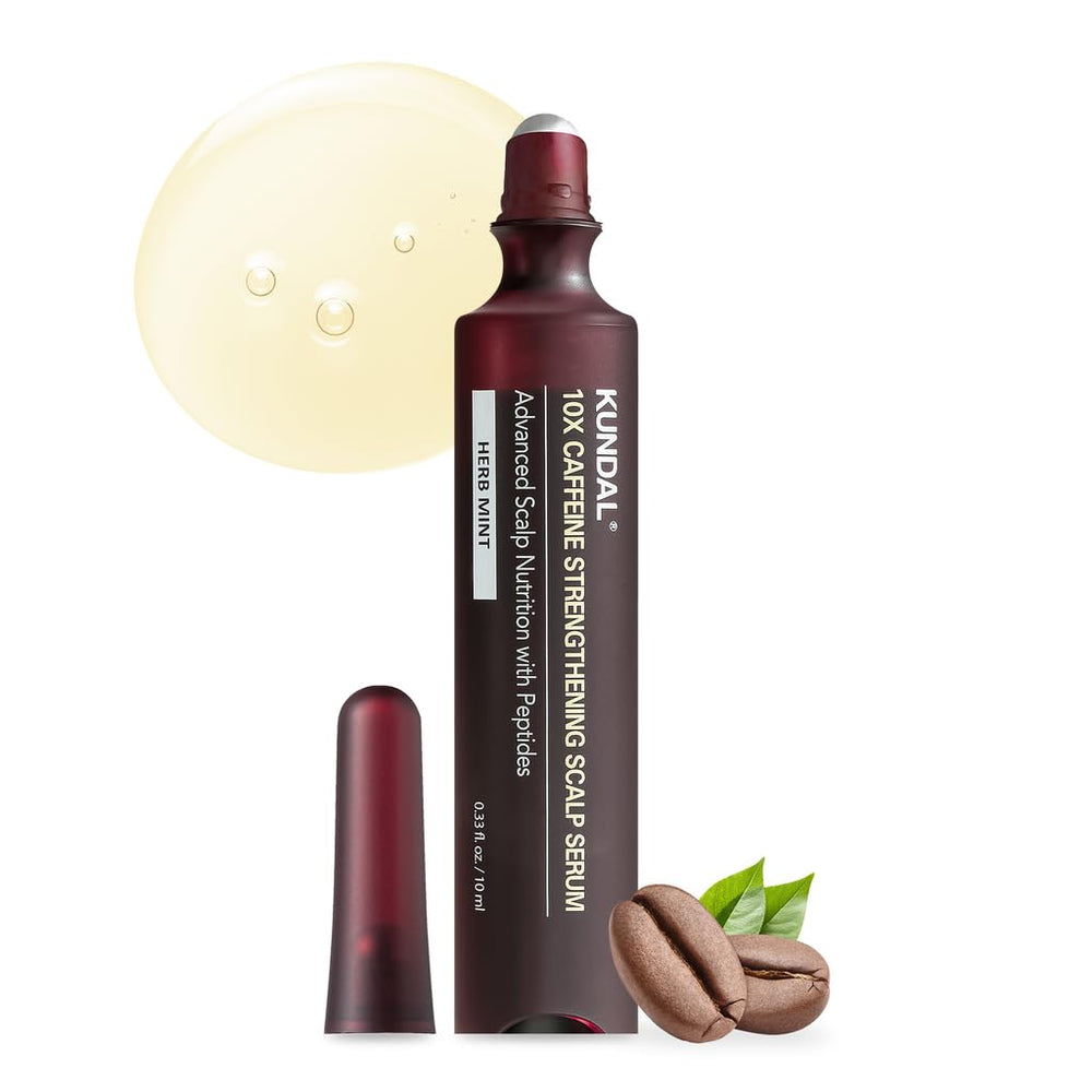 KUNDAL Serum Caída Cabello Roll-on activa las raíces para un aspecto más firme