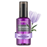 KUNDAL Serum reparador en botella de 100 ml ofrece nutrición y peinado suave.