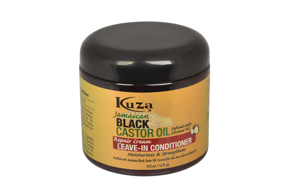 Kuza frasco de aceite de ricino negro jamaicano para hidratación profunda del cabello
