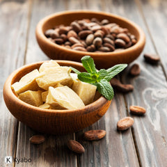 Cosmética DIY con Kyabo manteca cacao, para cremas y jabones suaves.