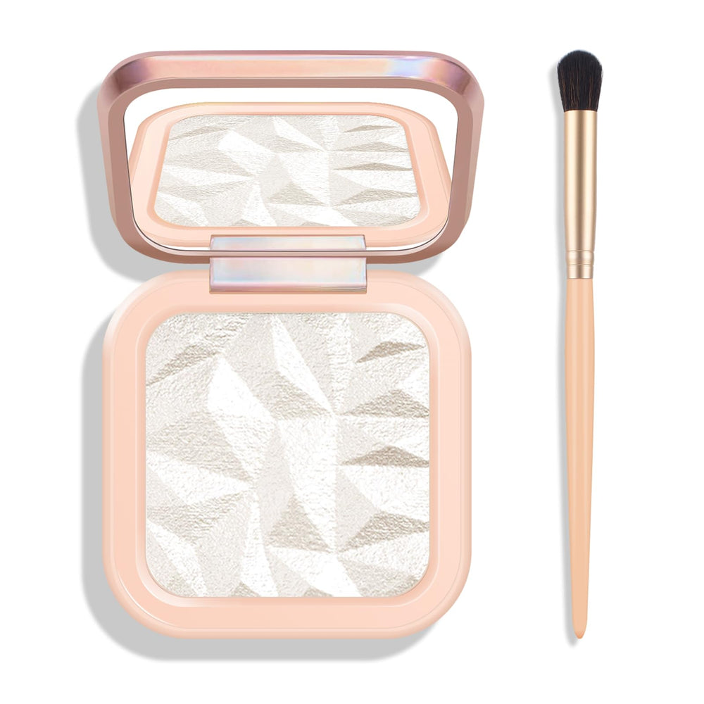 KYDA paleta iluminadora perla brillo muestra iluminación suave para un look diario