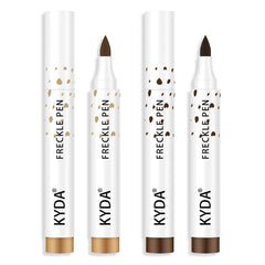 KYDA pen pecas: dos tonos marrón para un look natural y duradero.