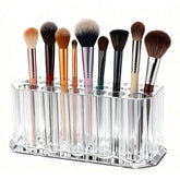 KYHYFJMD Organizador labial acrílico transparente para acceso rápido y ordenado.