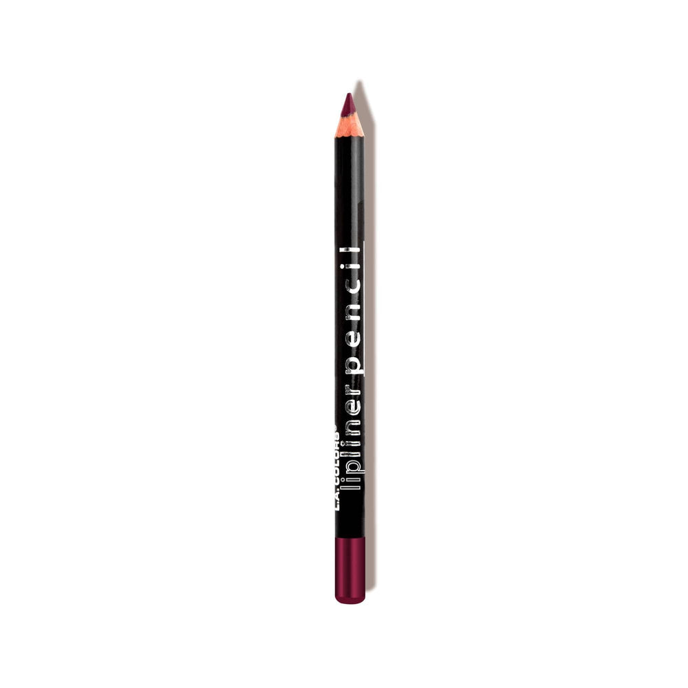 Delineador labial L.A. COLORS CP511 Ciruela suave para definir labios con hidratación.