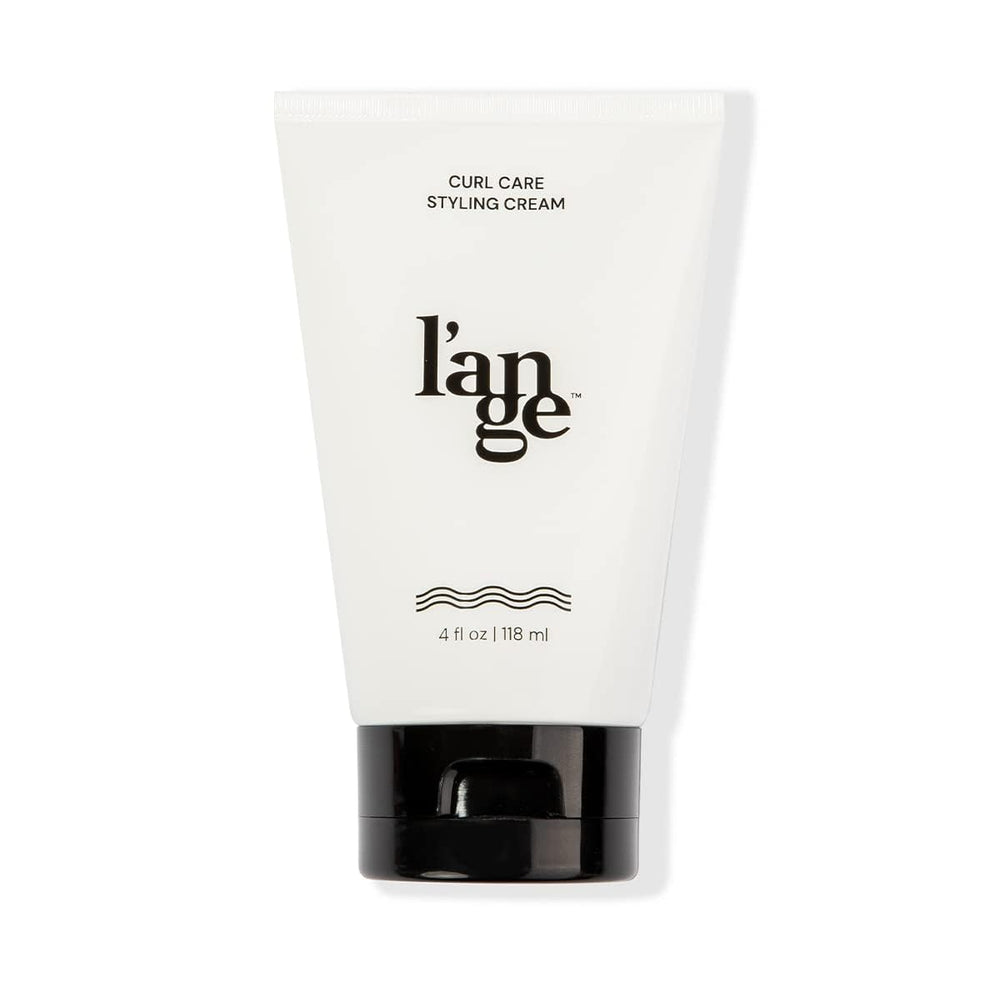 La crema de L'ANGE Hair define rizos con definición en la botella.