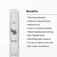 L’ANGE HAIR Posh Hair Polish lors de l’application, texture soyeuse et douceur