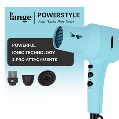 L'ANGE HAIR PowerStyle Ionic Turbo con mango suave y ergonómico
