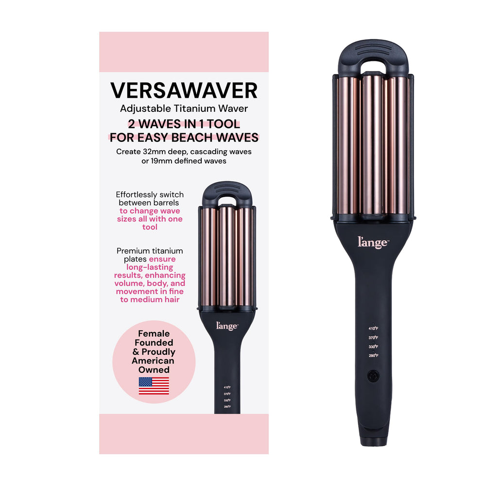 VersaWaver de L'ANGE Hair con ondas de 32 mm para volumen suave y duradero