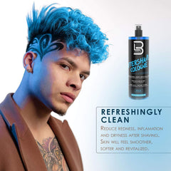 L3 Nivel 3 aerosol para post-afeitado, aplicación rápida.