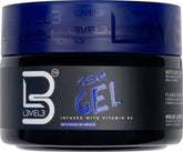 L3 Nivel 3 Crema Gel en envase: control de peinado para todo el día.