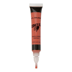 L.A. COLORS Conceal It Concealer naranja CC561, acabado suave y duradero.